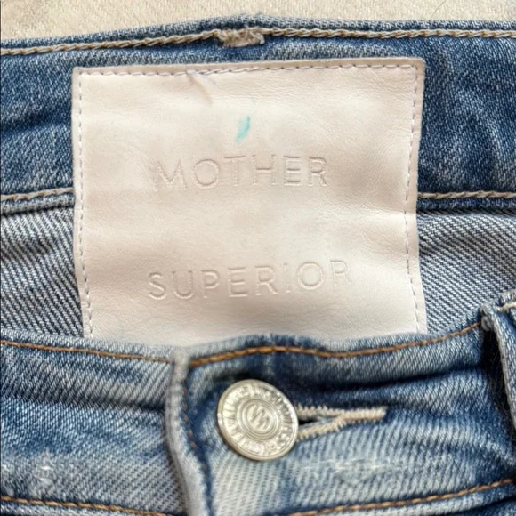 MOTHER The Tomcat Distressed Jeans Size 29 - Picture 5 of 16